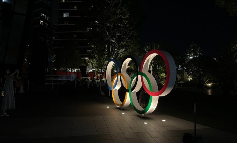 Olympics statue